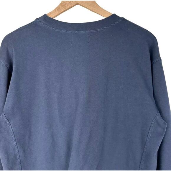 Ateyo Duo Gaming Pullover Sweater - Unisex Crewneck Sweatshirt - Navy Blue - M‎ - Picture 5 of 11